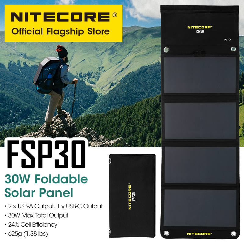 NITECORE FSP30 30W Portable So – Solar Emergency Charger recenzja i cena