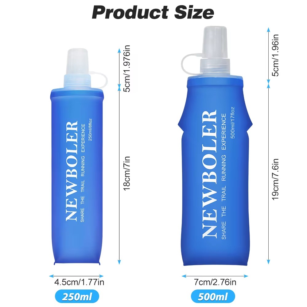 NEWBOLER 250ml/500ml Outdoor C – Water Bag Collapsible recenzja i cena