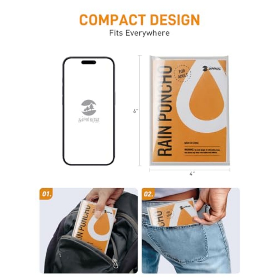 Disposable Rain Ponchos Emerge – Emergency Poncho Rain recenzja i cena