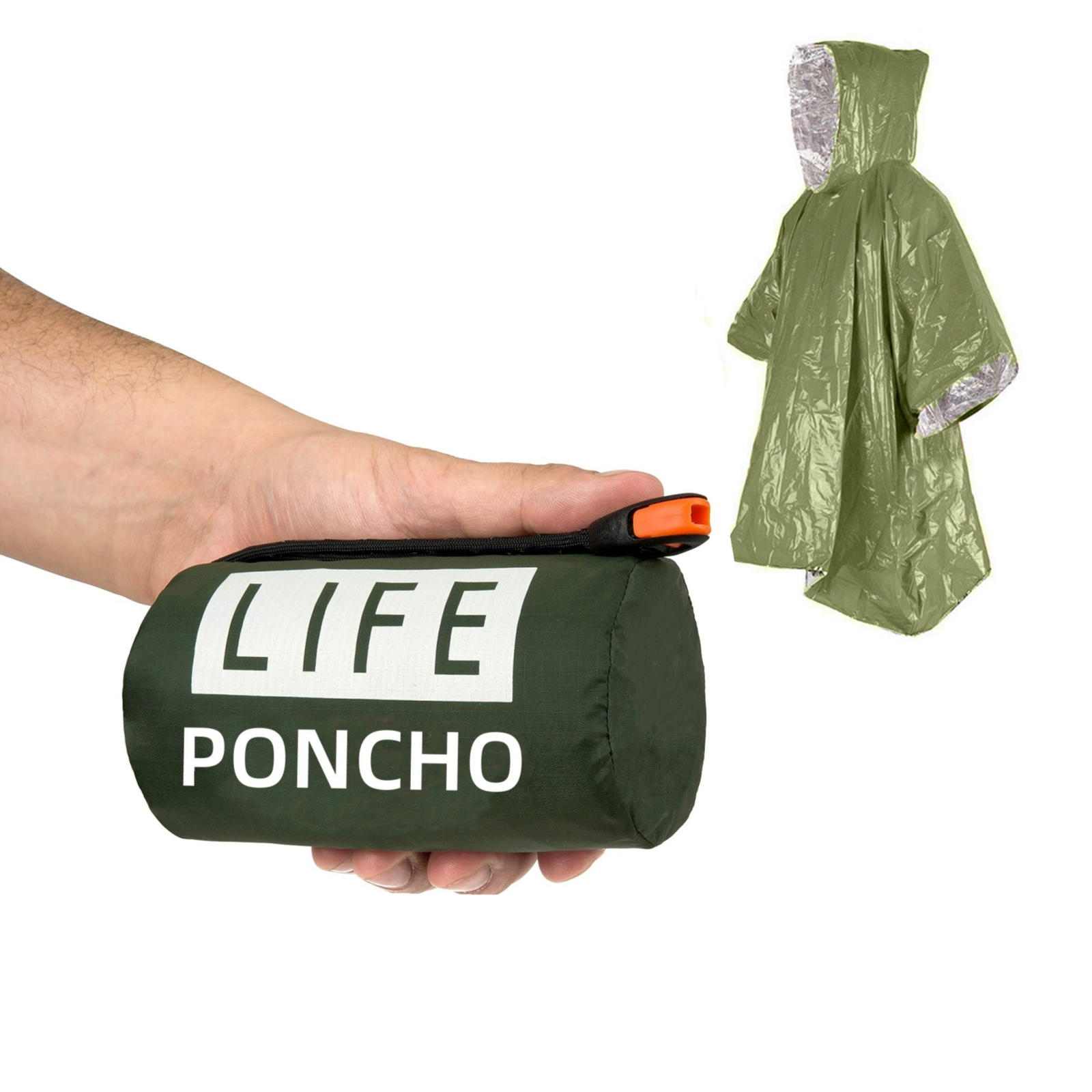 LIFE Emergency Survival Poncho – Survival Blanket Reflective recenzja i cena