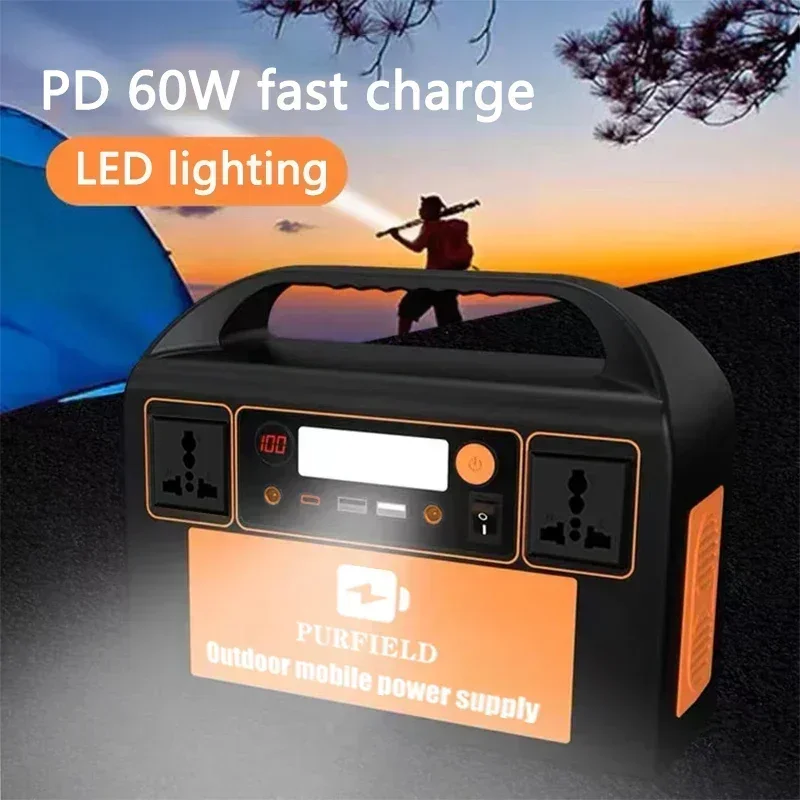 PURFIELD 220V 110V 300W Portab – Solar Emergency Charger recenzja i cena