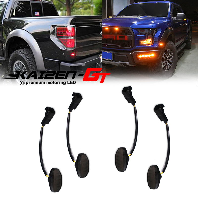 4PCS Smoked Lens Front Amber & – Signal Flare Kit recenzja i cena