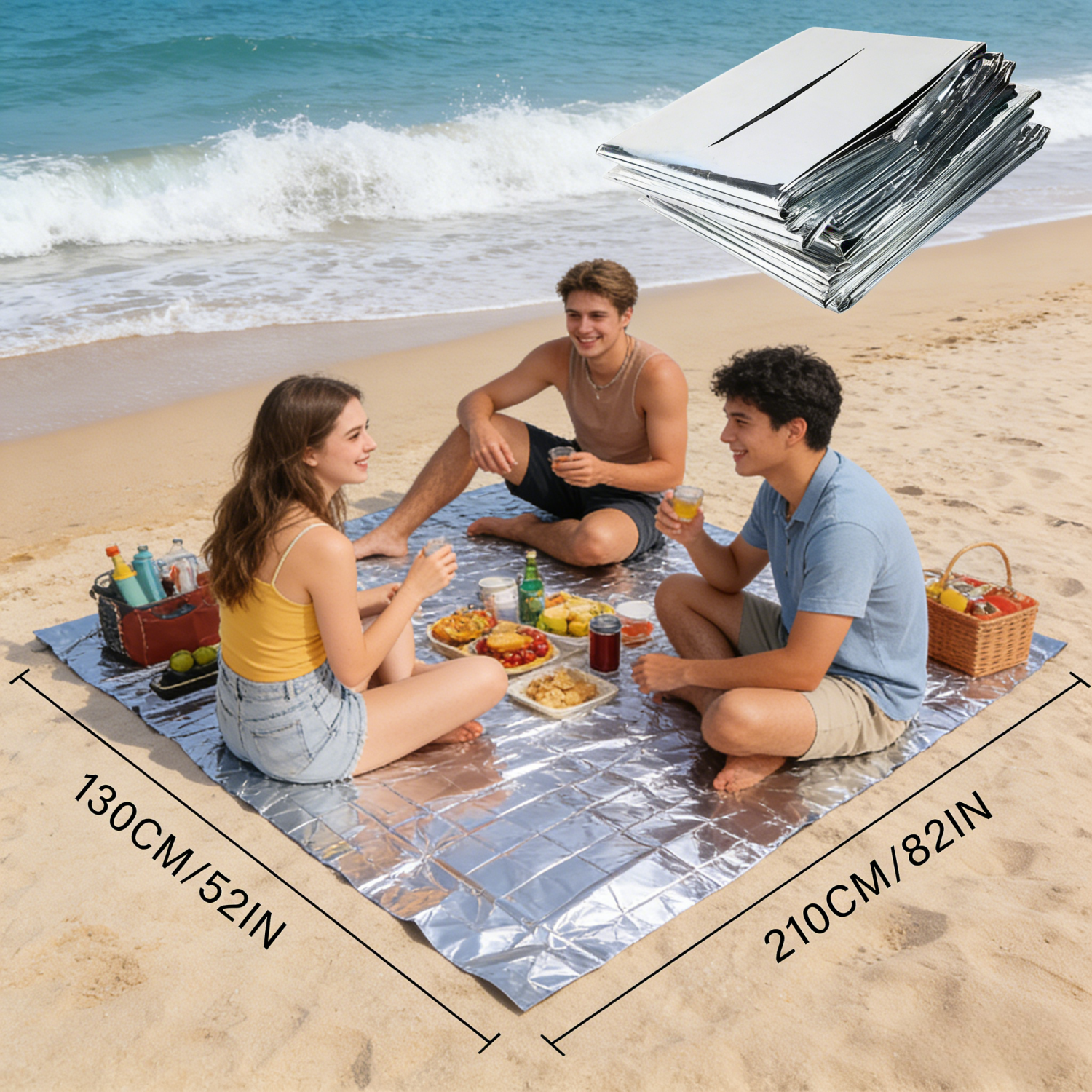 Foldable Reflective Survival B – Survival Blanket Reflective recenzja i cena