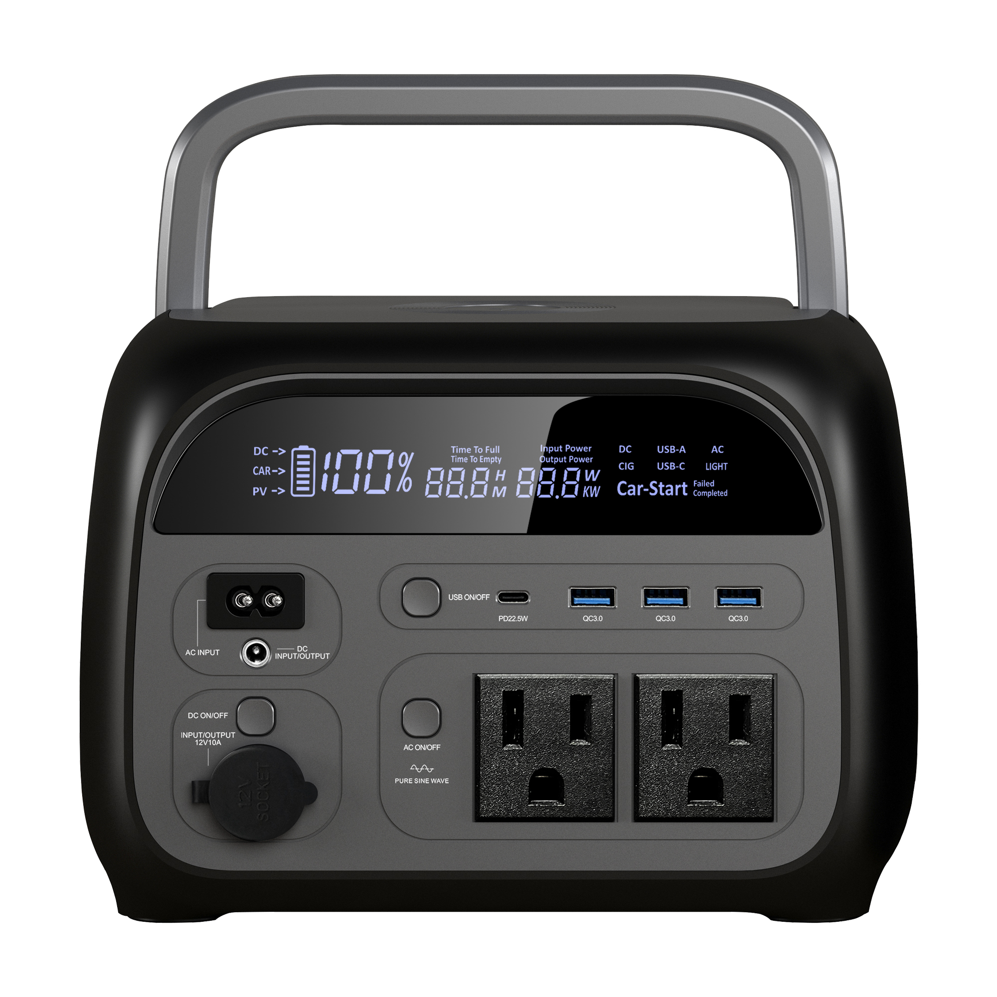 CTOLITY AP400 500W Portable Po – Solar Emergency Charger recenzja i cena