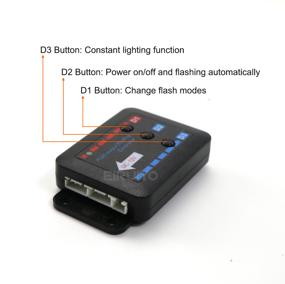 4x 3 LED Grill Car LED Strobe  – Sos Light Strobe recenzja i cena