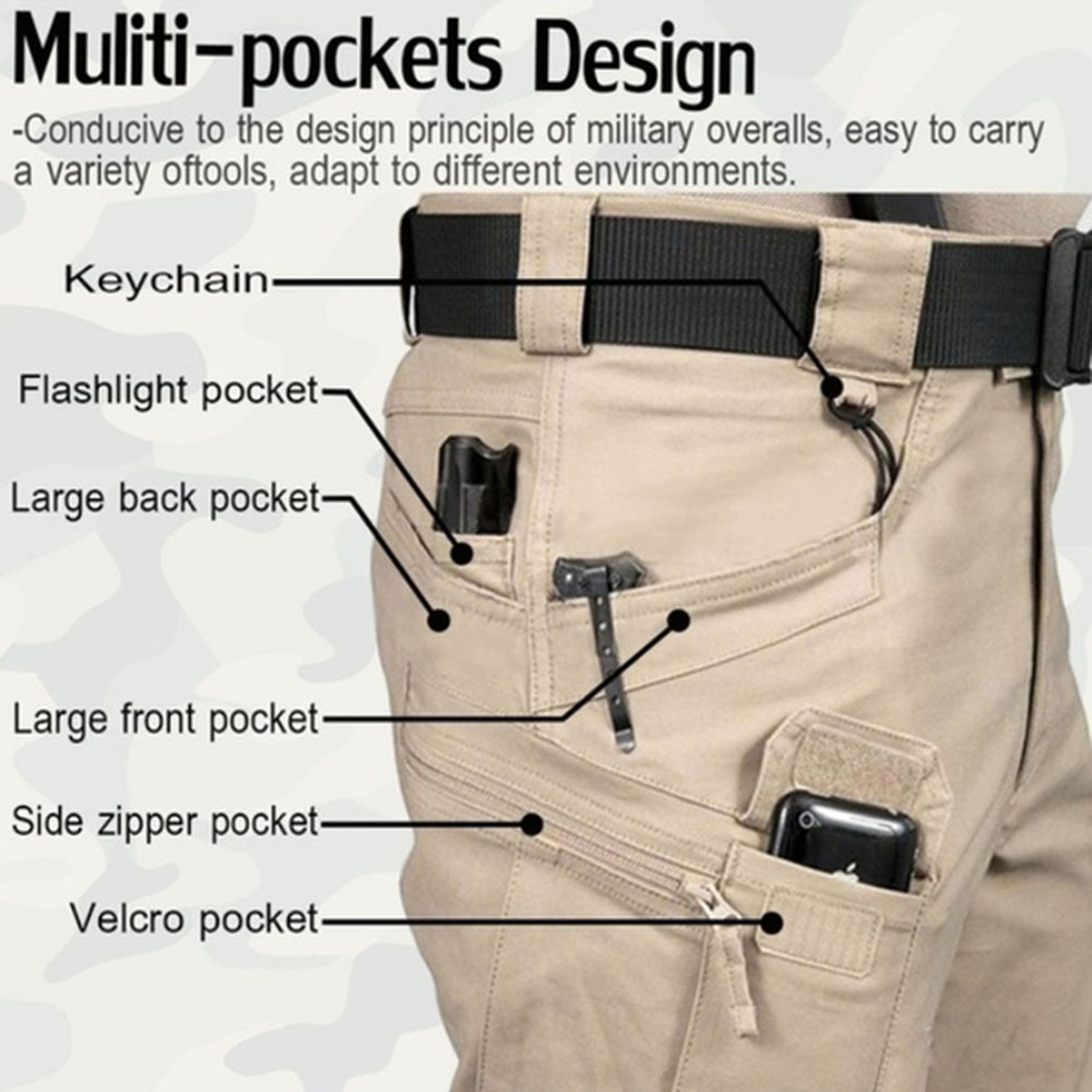 Men's Tactical Cargo Pants 6XL – Fishing Kit Compact recenzja i cena