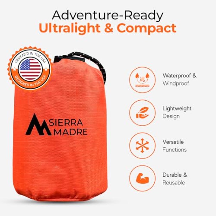 Emergency Sleeping Bag Ultrali – Emergency Mylar Tent recenzja i cena